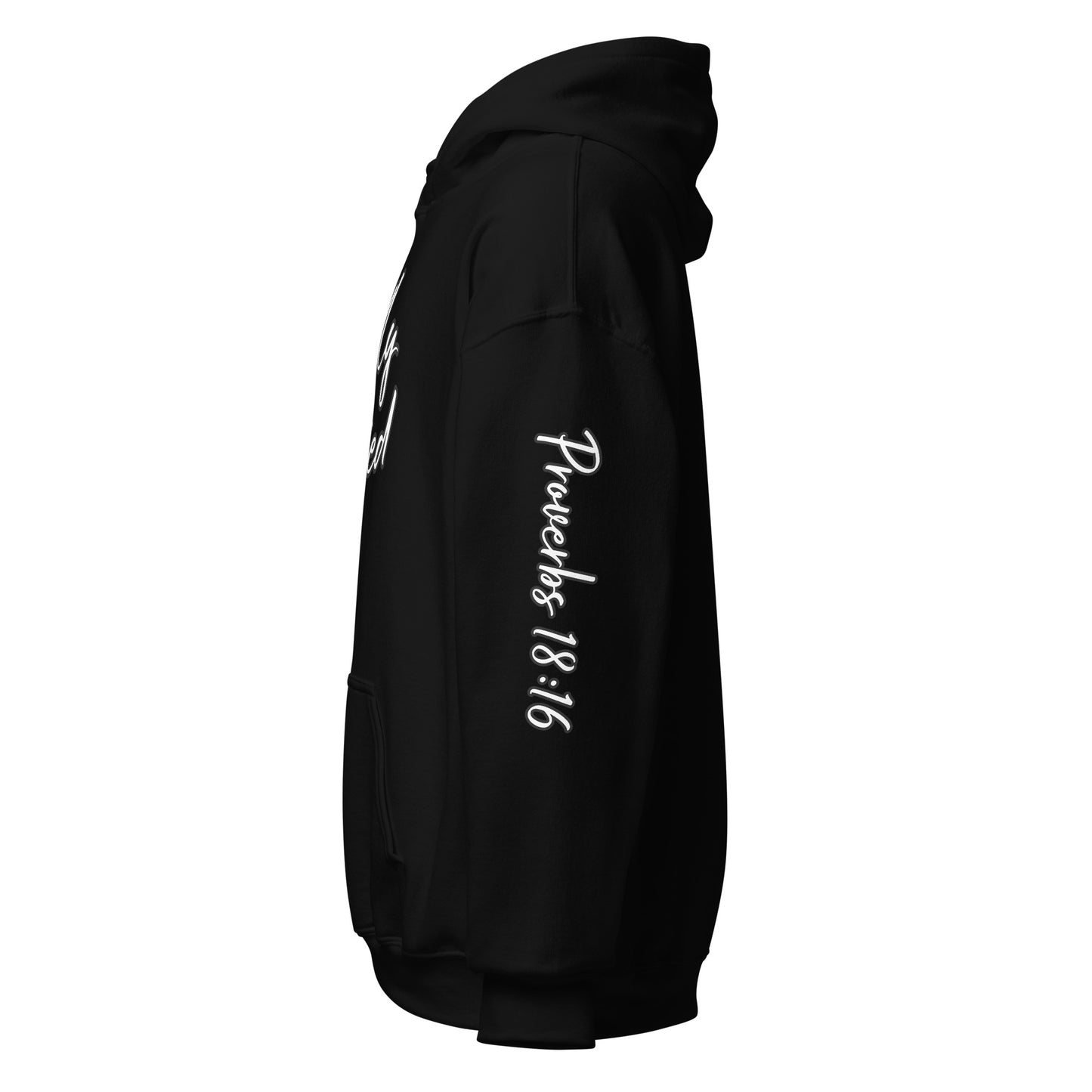 Godly Gifted Signature Unisex Hoodie with Black Outlined Words (Multiple Colors)