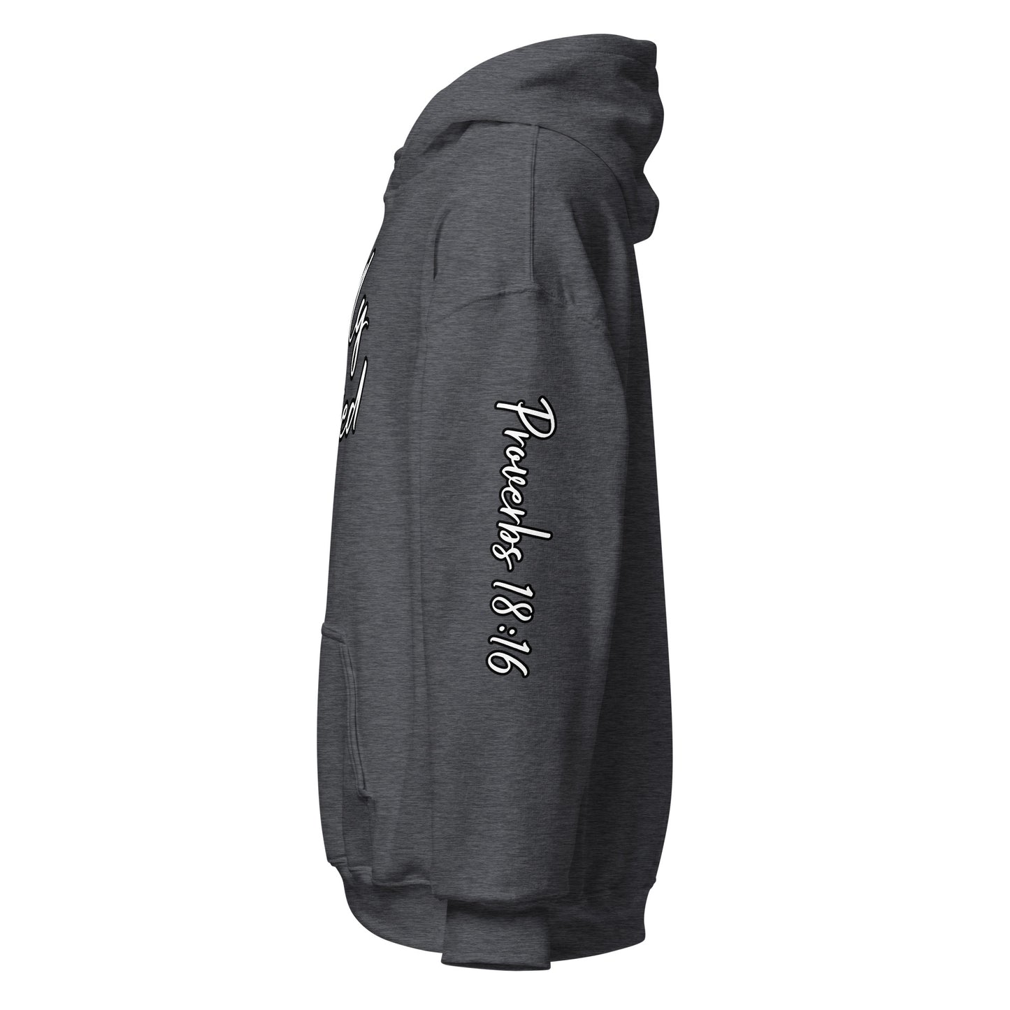 Godly Gifted Signature Unisex Hoodie with Black Outlined Words (Multiple Colors)