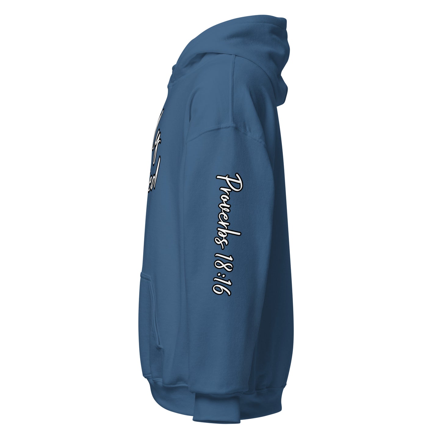 Godly Gifted Signature Unisex Hoodie with Black Outlined Words (Multiple Colors)