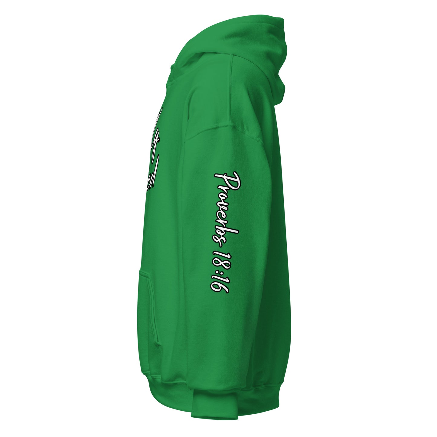 Godly Gifted Signature Unisex Hoodie with Black Outlined Words (Multiple Colors)