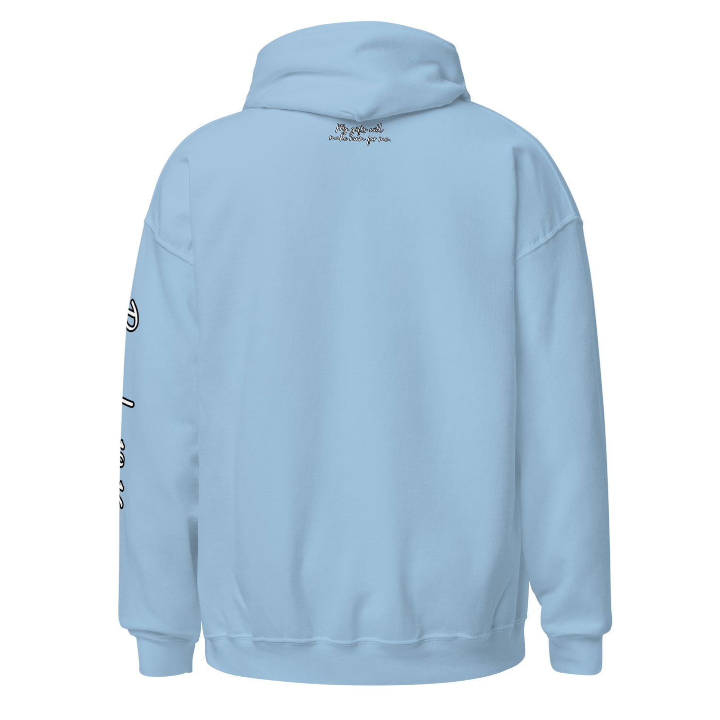Godly Gifted Signature Unisex Hoodie with Black Outlined Words (Multiple Colors)