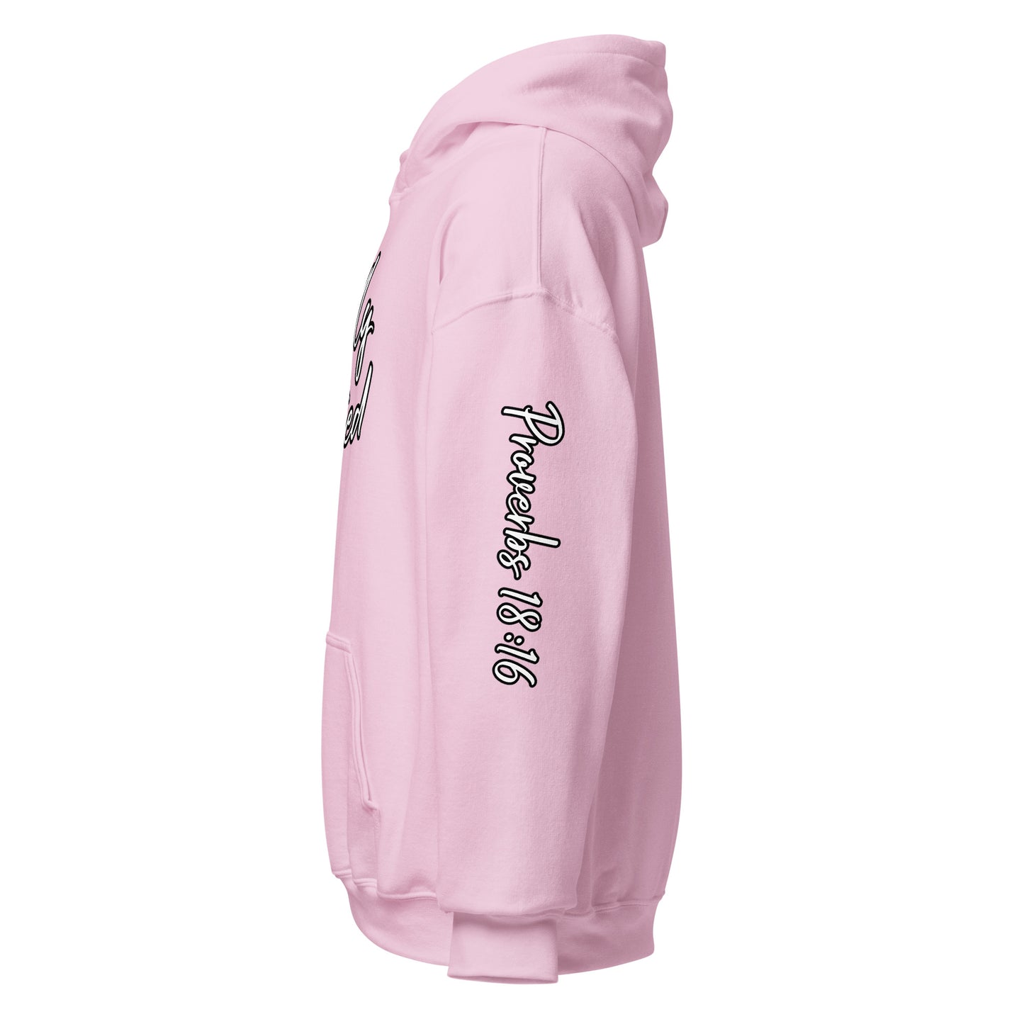 Godly Gifted Signature Unisex Hoodie with Black Outlined Words (Multiple Colors)