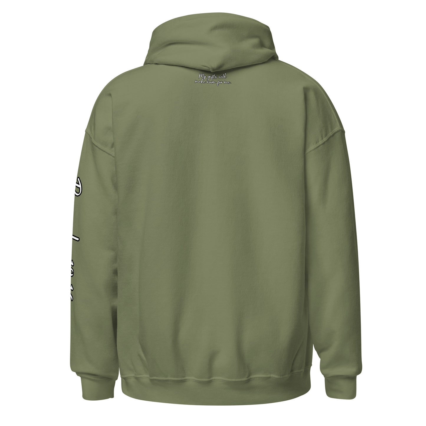 Godly Gifted Signature Unisex Hoodie with Black Outlined Words (Multiple Colors)