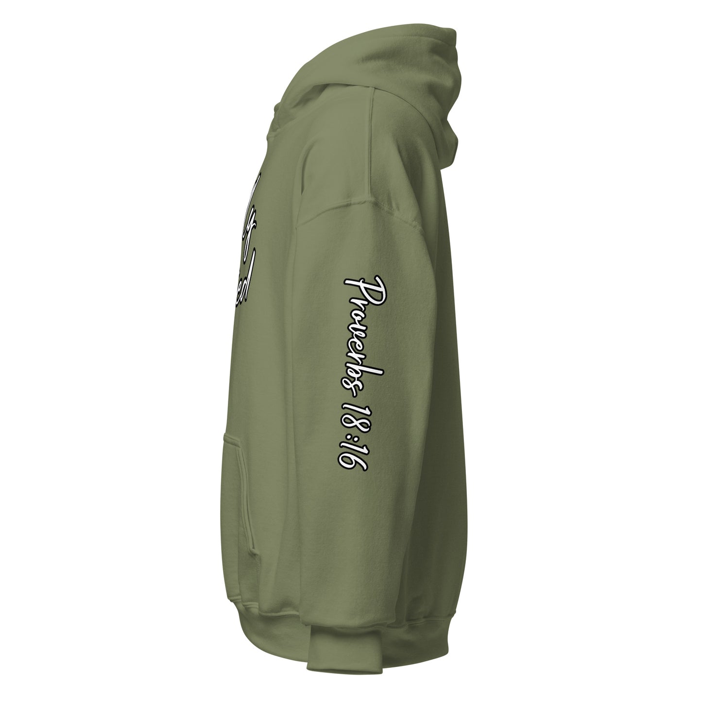 Godly Gifted Signature Unisex Hoodie with Black Outlined Words (Multiple Colors)