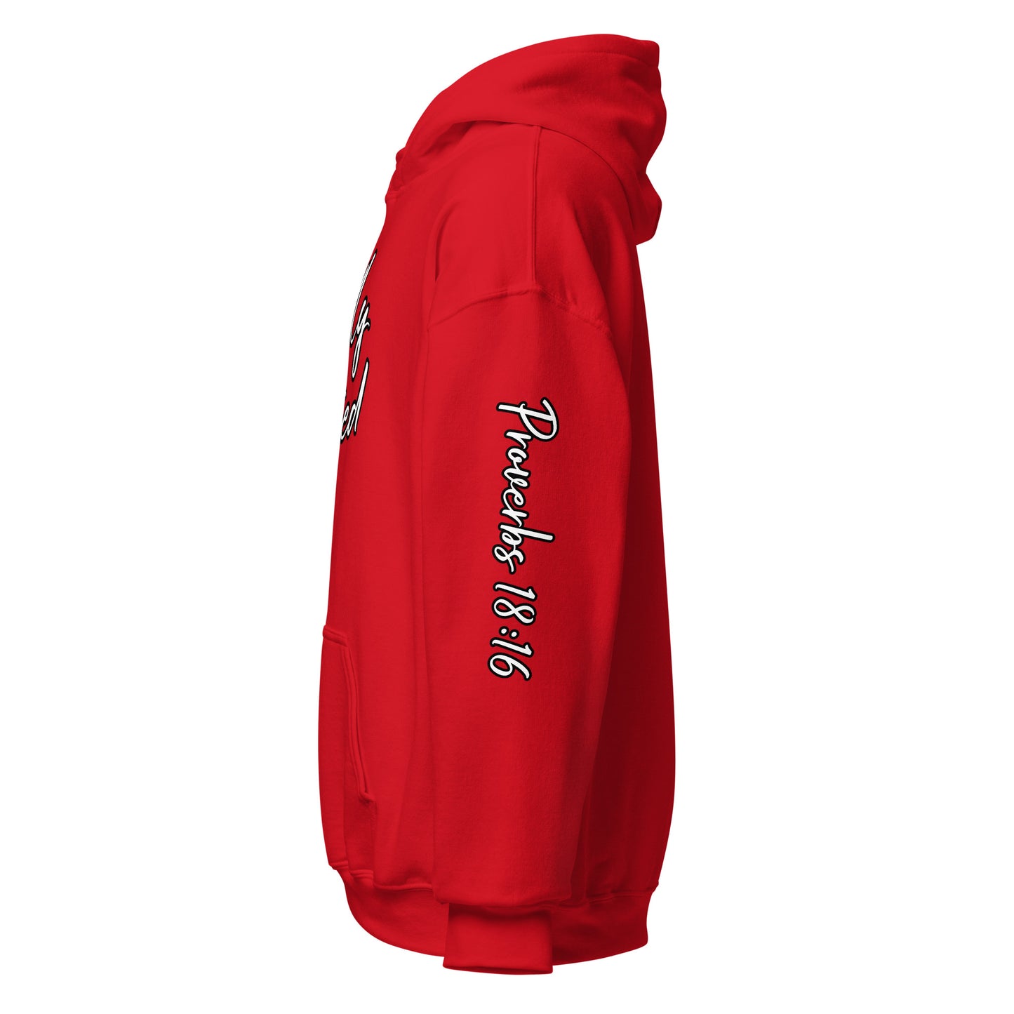Godly Gifted Signature Unisex Hoodie with Black Outlined Words (Multiple Colors)