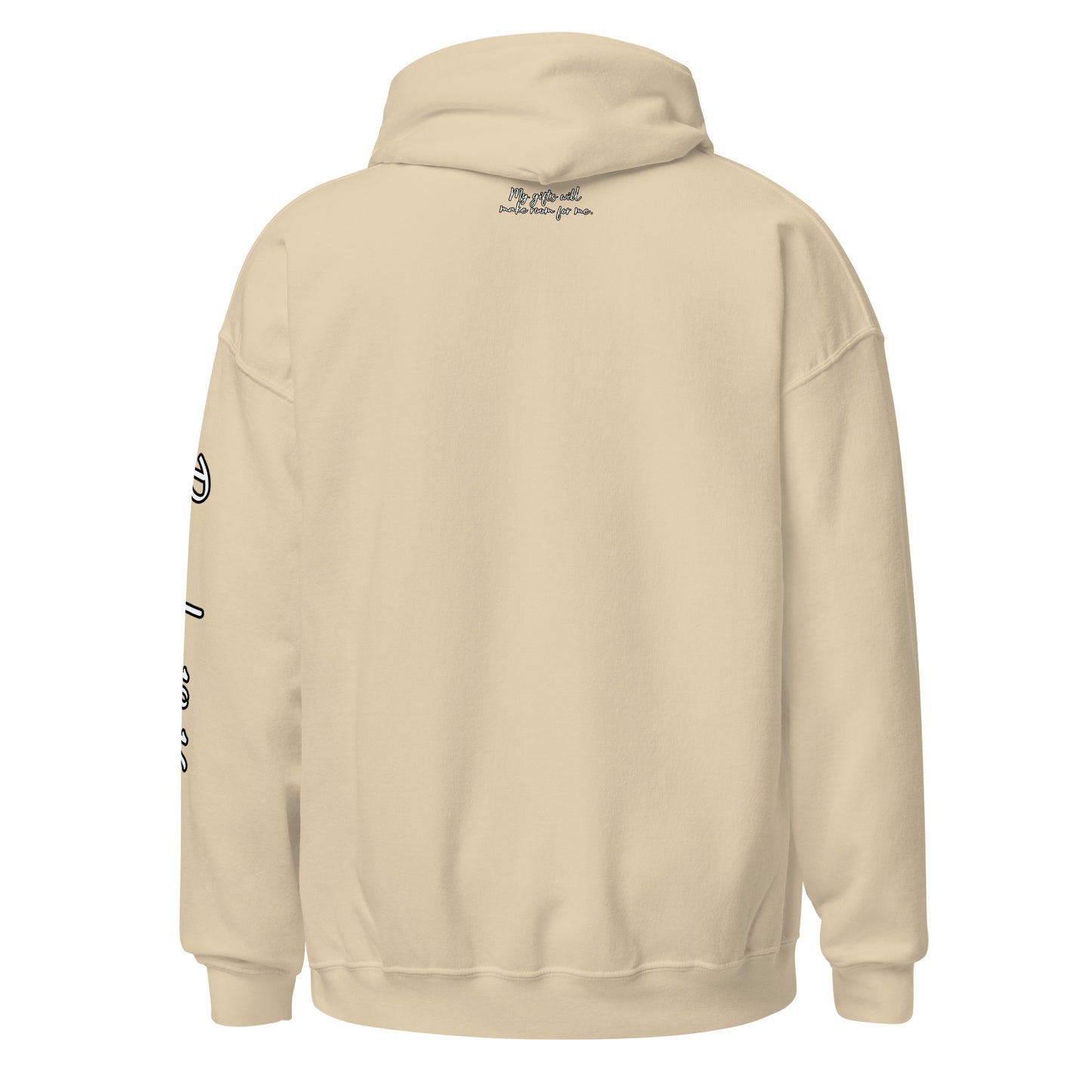 Godly Gifted Signature Unisex Hoodie with Black Outlined Words (Multiple Colors)