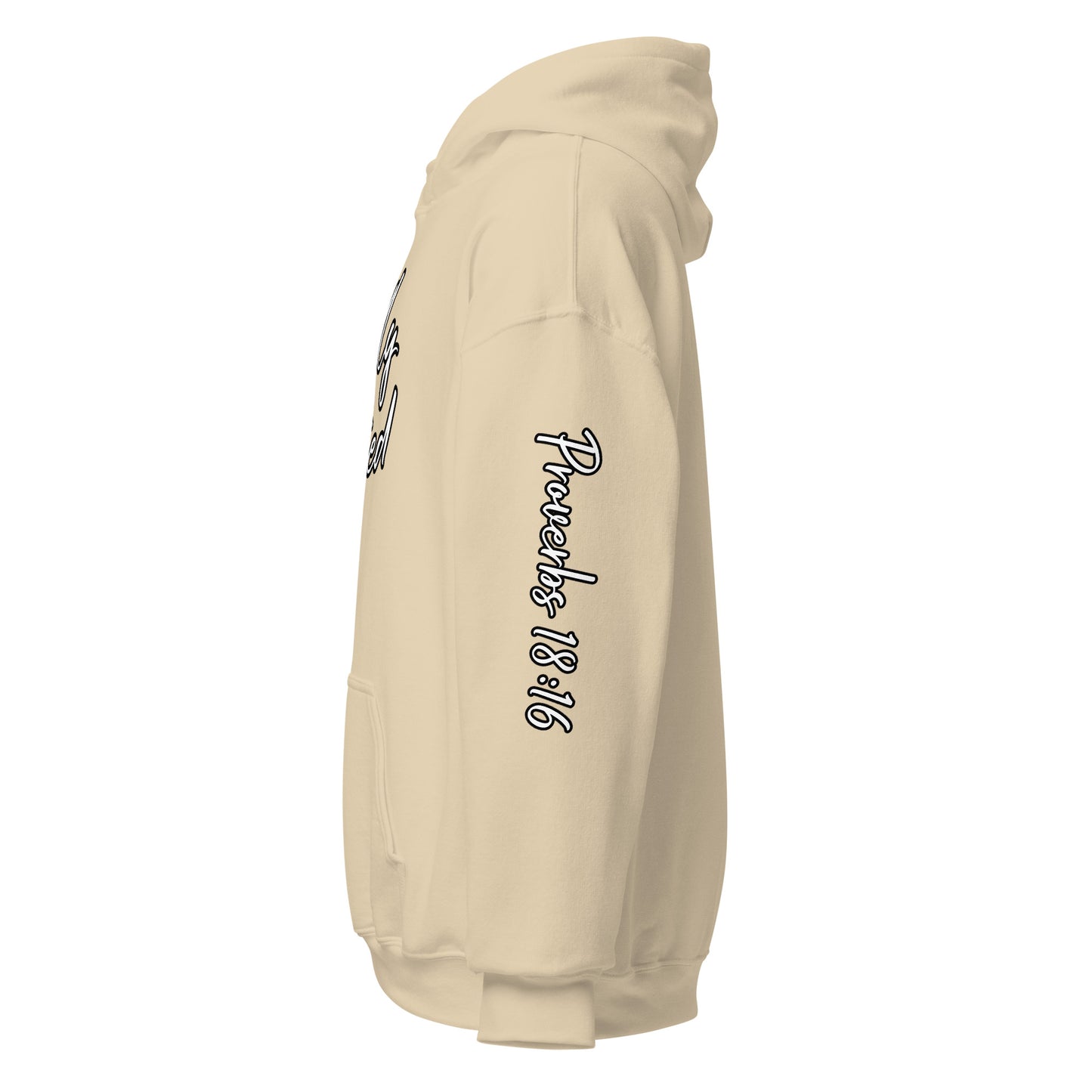 Godly Gifted Signature Unisex Hoodie with Black Outlined Words (Multiple Colors)