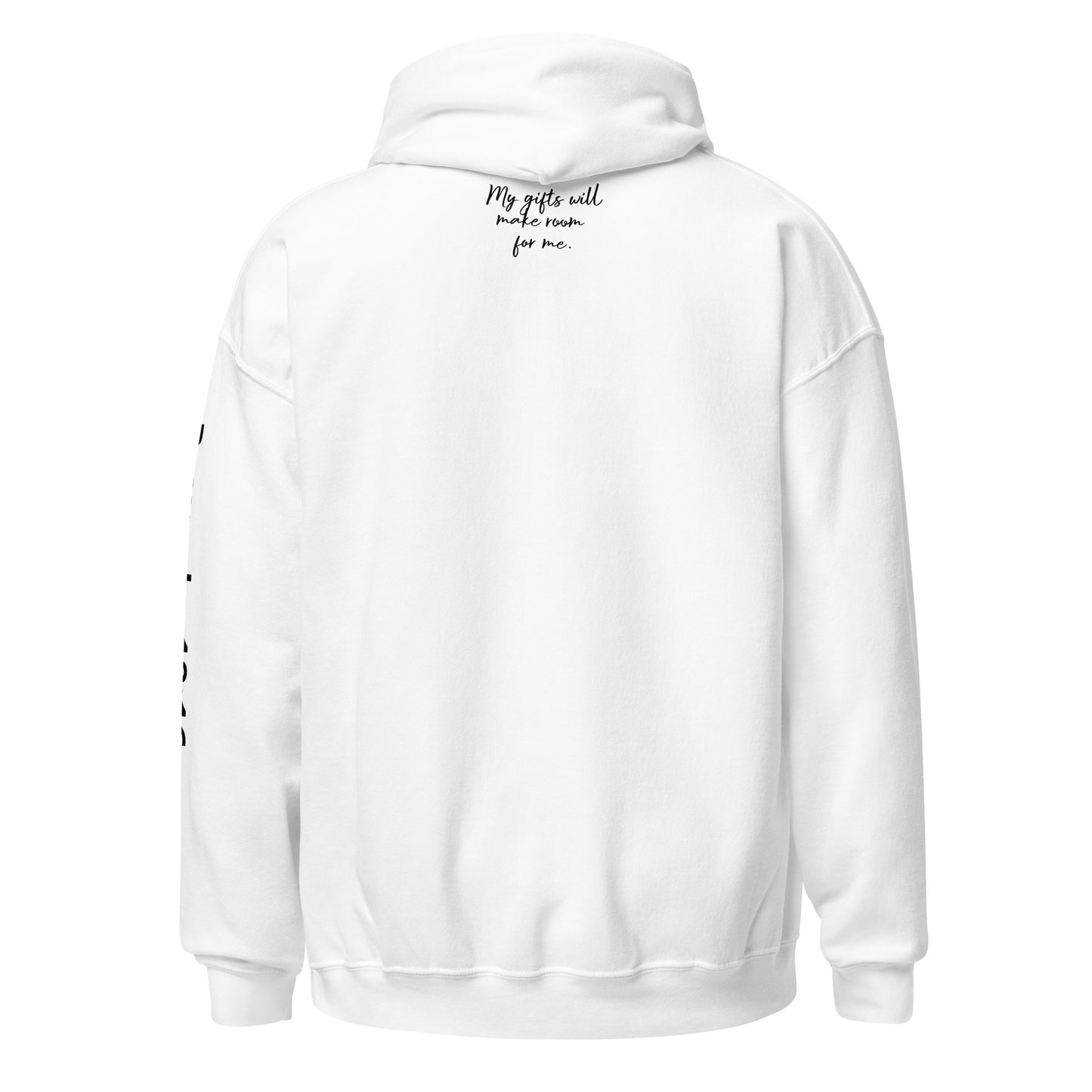 Godly Gifted Signature Unisex Hoodie- White & Black