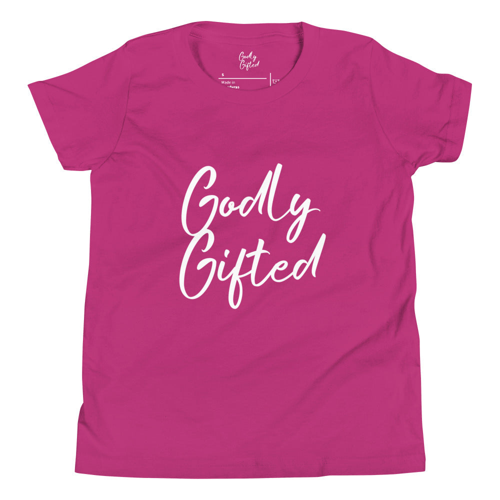 Godly Gifted Signature Youth Short Sleeve Tee (Multiple Colors)