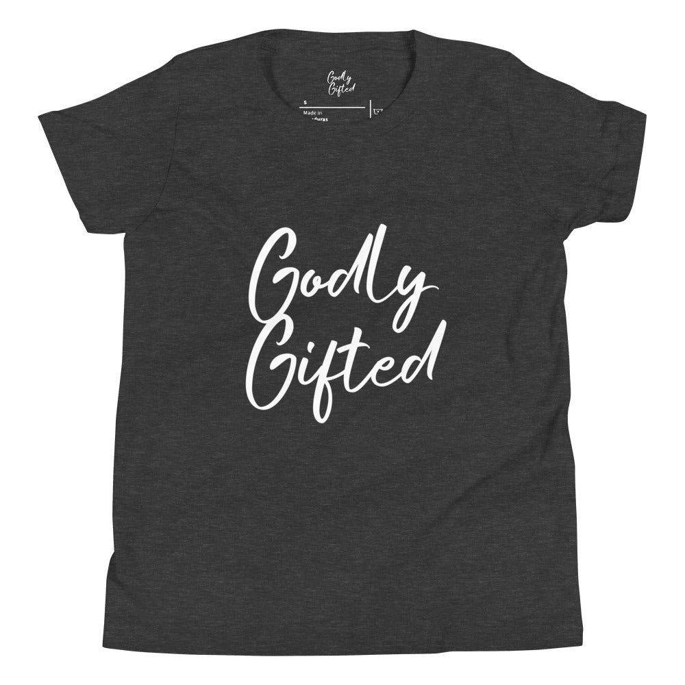Godly Gifted Signature Youth Short Sleeve Tee (Multiple Colors)
