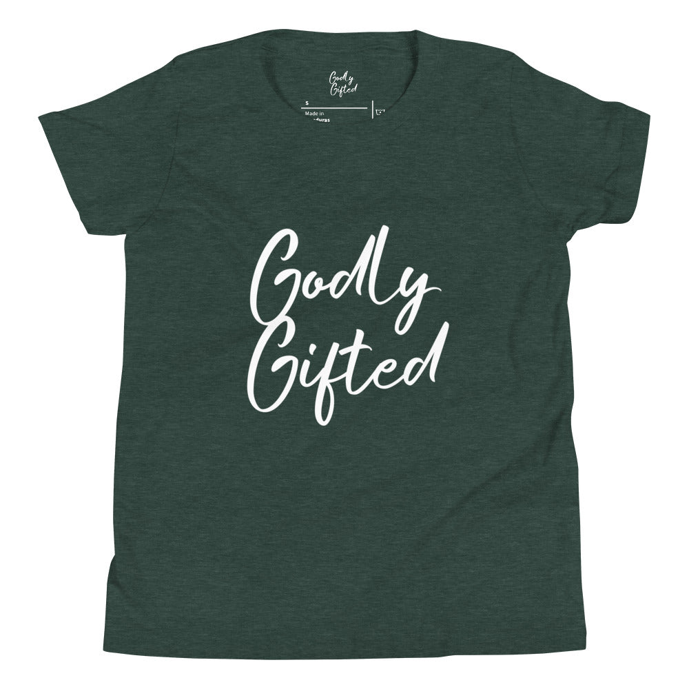 Godly Gifted Signature Youth Short Sleeve Tee (Multiple Colors)