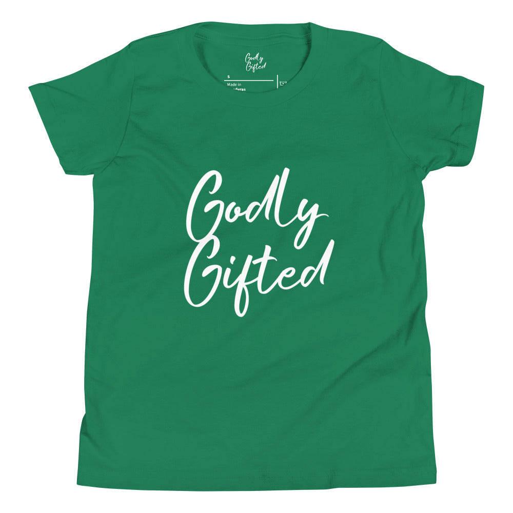 Godly Gifted Signature Youth Short Sleeve Tee (Multiple Colors)