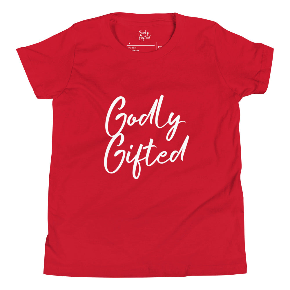 Godly Gifted Signature Youth Short Sleeve Tee (Multiple Colors)