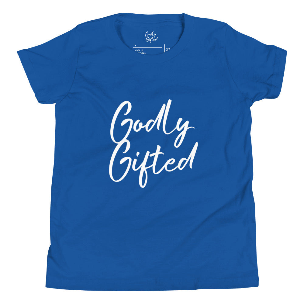 Godly Gifted Signature Youth Short Sleeve Tee (Multiple Colors)
