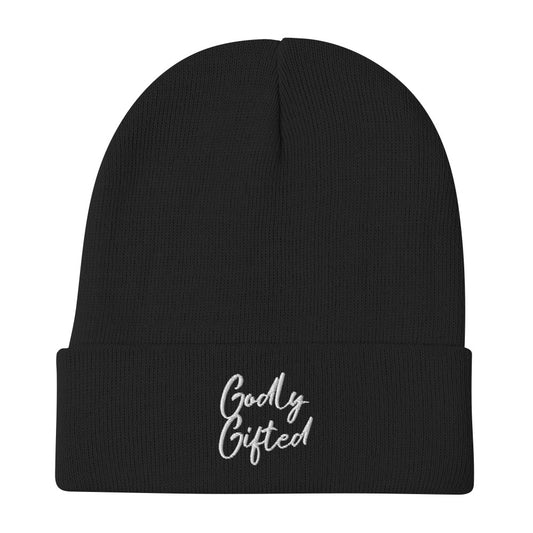 Godly Gifted Embroidered Beanies (Multiple Colors)