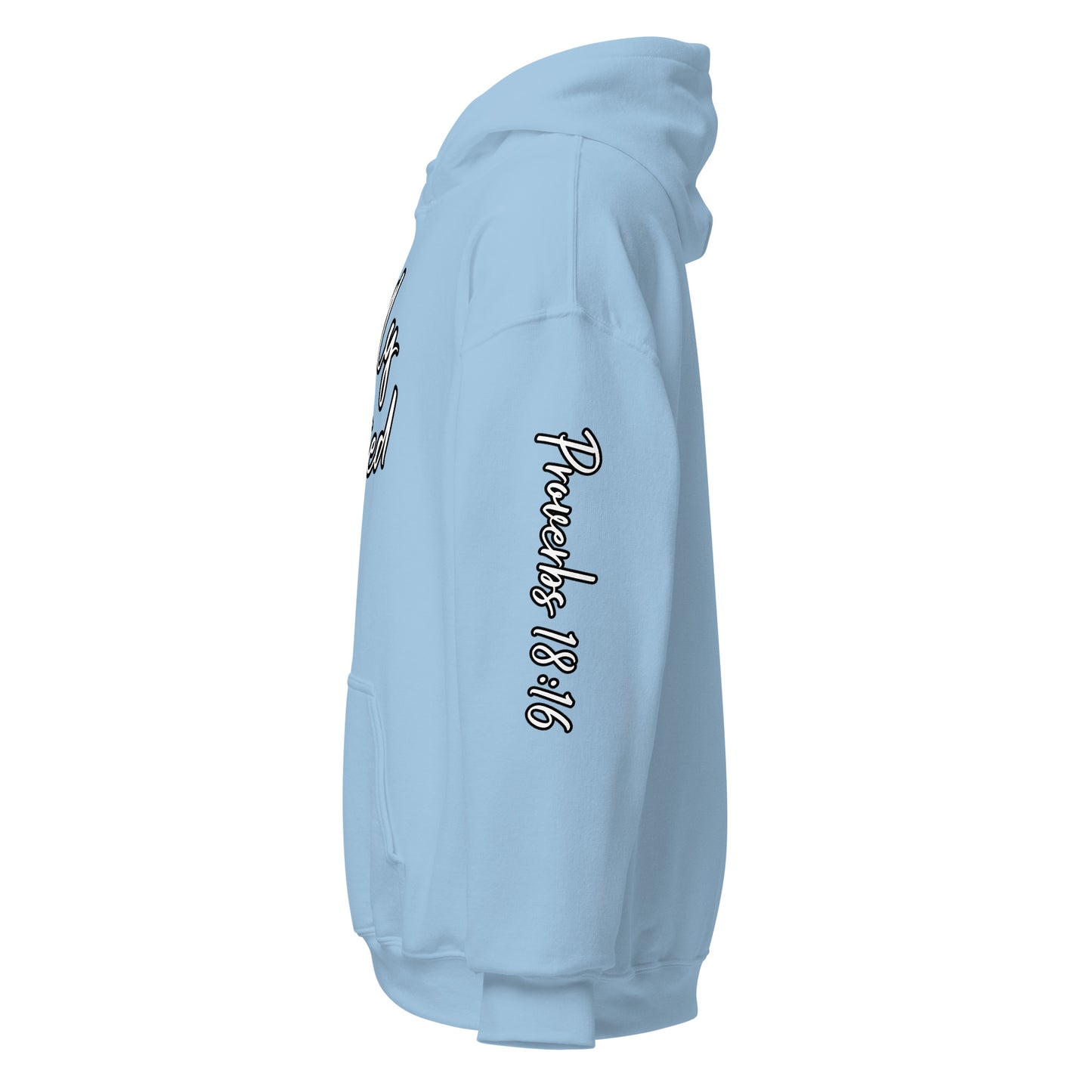 Godly Gifted Signature Unisex Hoodie with Black Outlined Words (Multiple Colors)