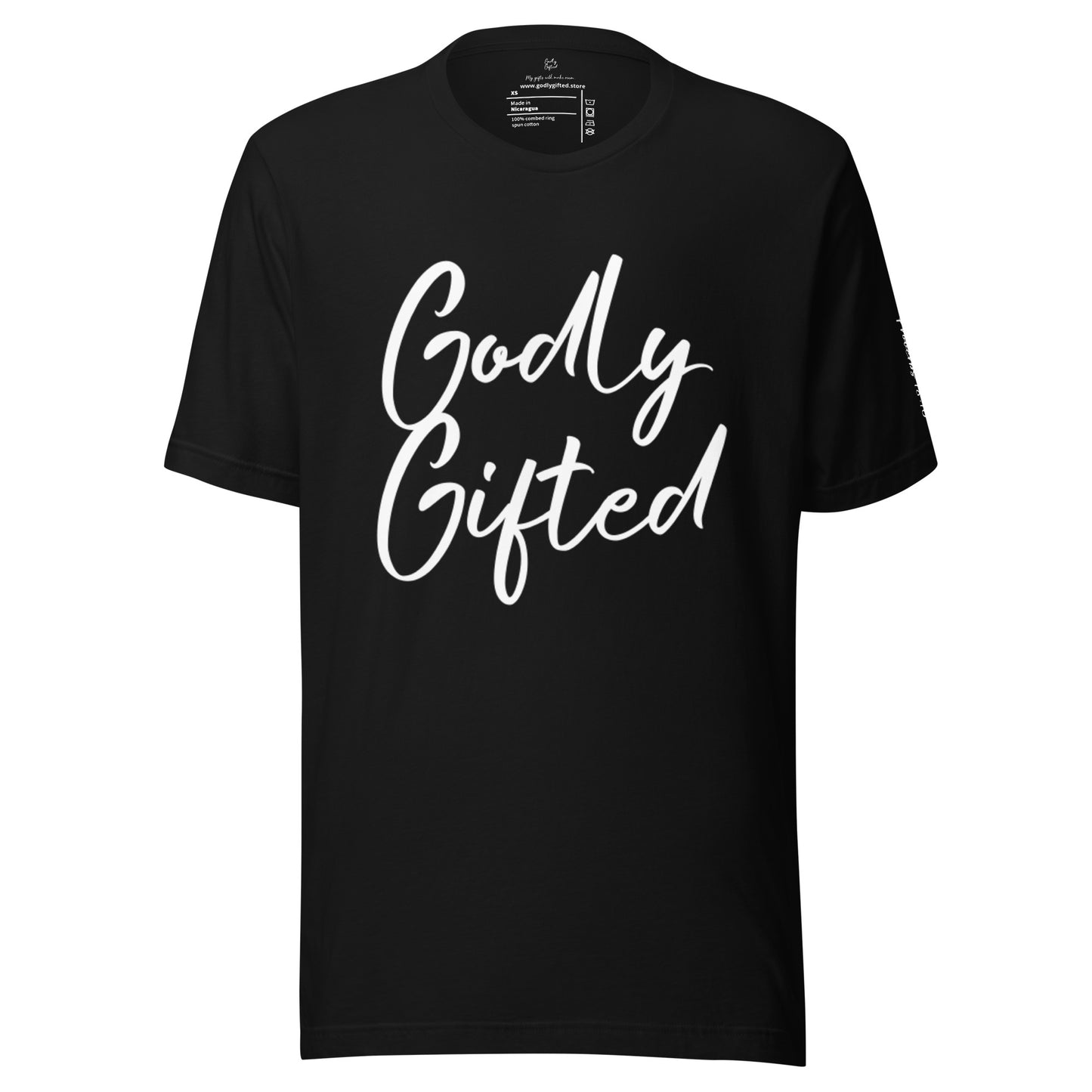 Godly Gifted Signature Unisex t-shirt (Multiple Colors)