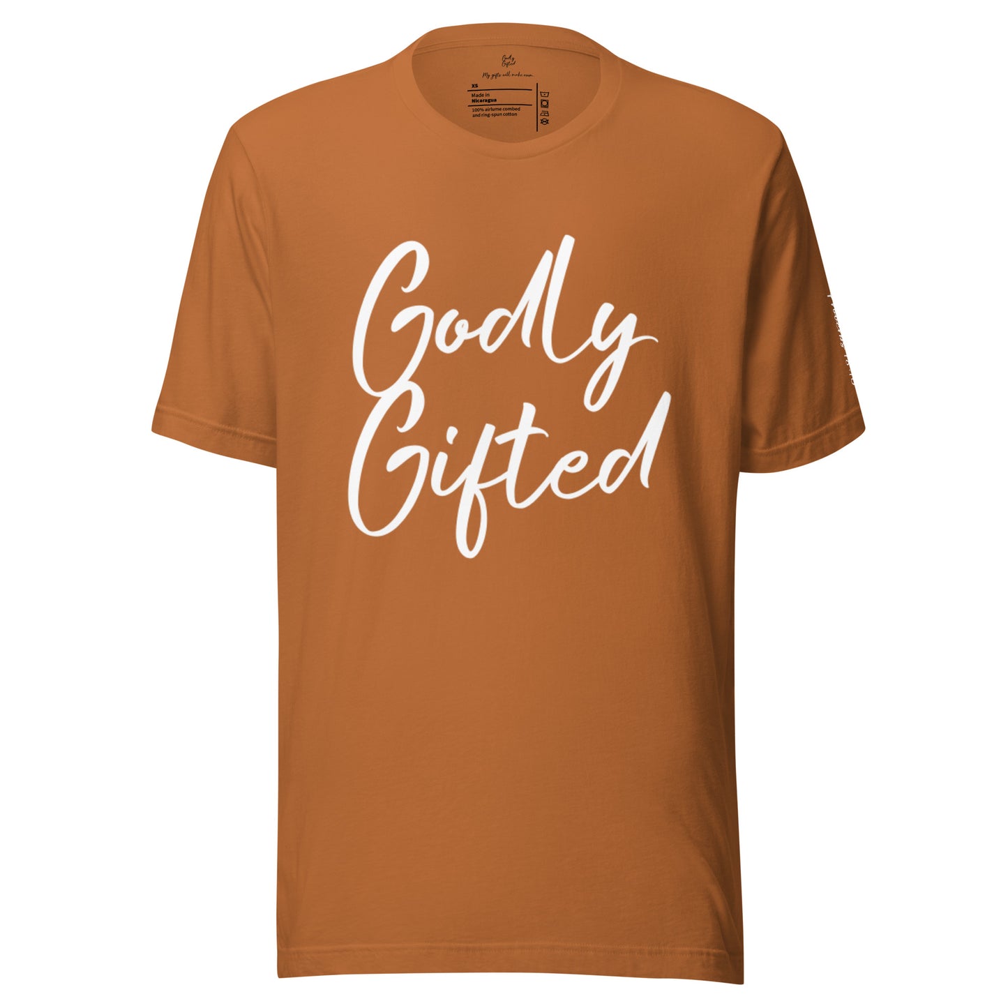 Godly Gifted Signature Unisex t-shirt (Multiple Colors)